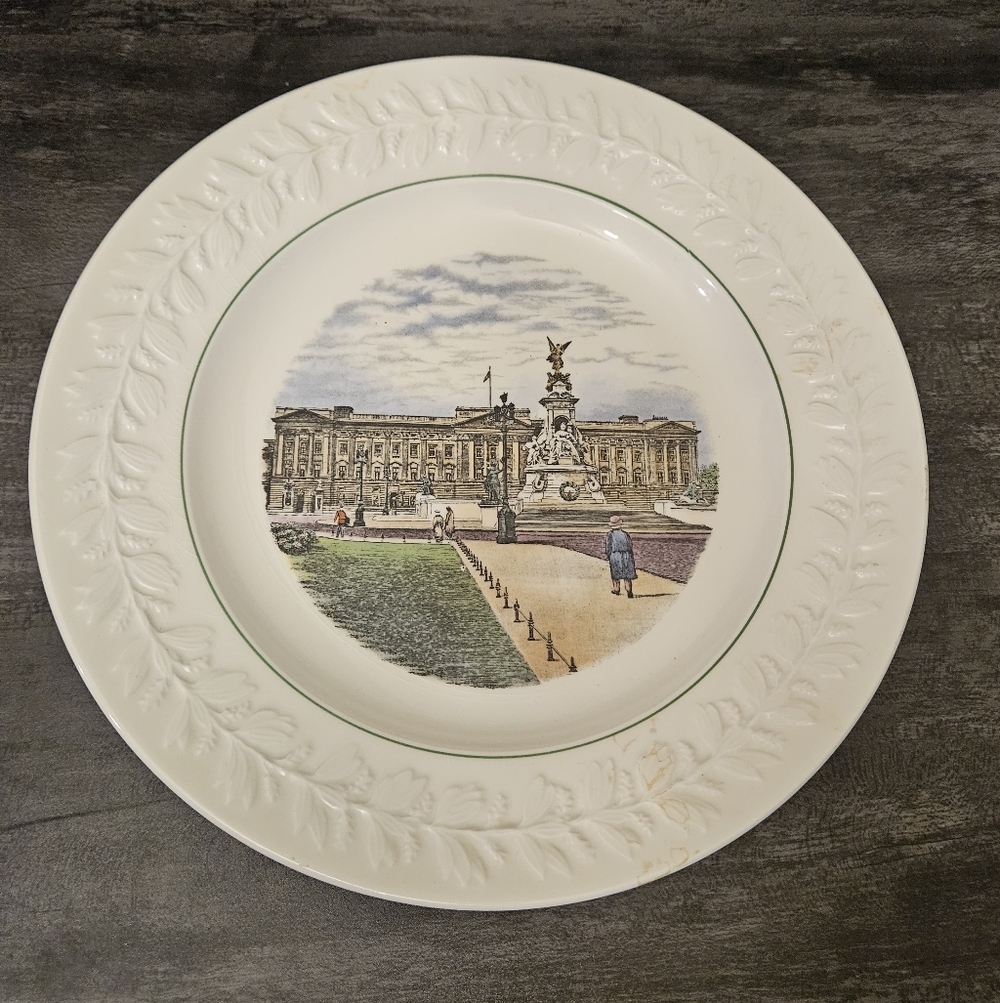 Adams London Scenes Buckingham Palace Decorative Dinner Plate
